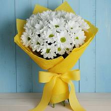 Букет цветов из:  Хризантемы в Локоть
