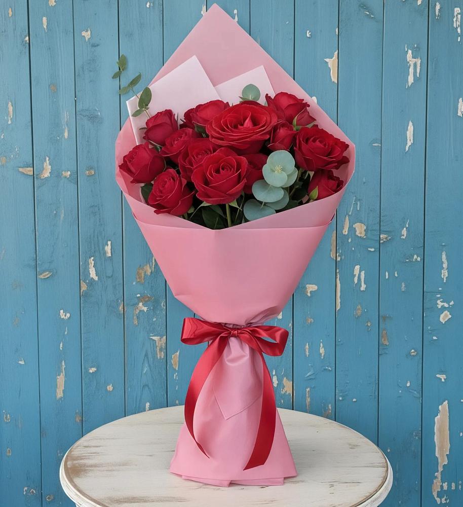 Букет цветов из: Розы в Локоть