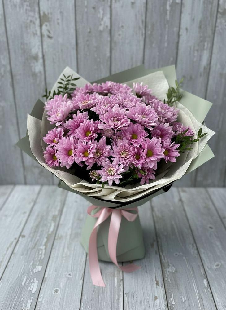 Букет цветов из: Хризантемы в Локоть