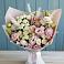 Букет цветов из: Альстромерии и Розы в Локоть