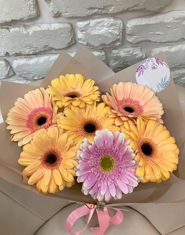 Букет цветов из: Герберы в Локоть