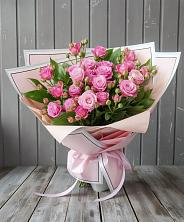 Букет Розовый кустик в Локоть