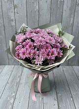 Букет цветов из:  Хризантемы в Локоть