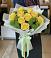 Букет цветов из: Хризантемы и Розы в Локоть