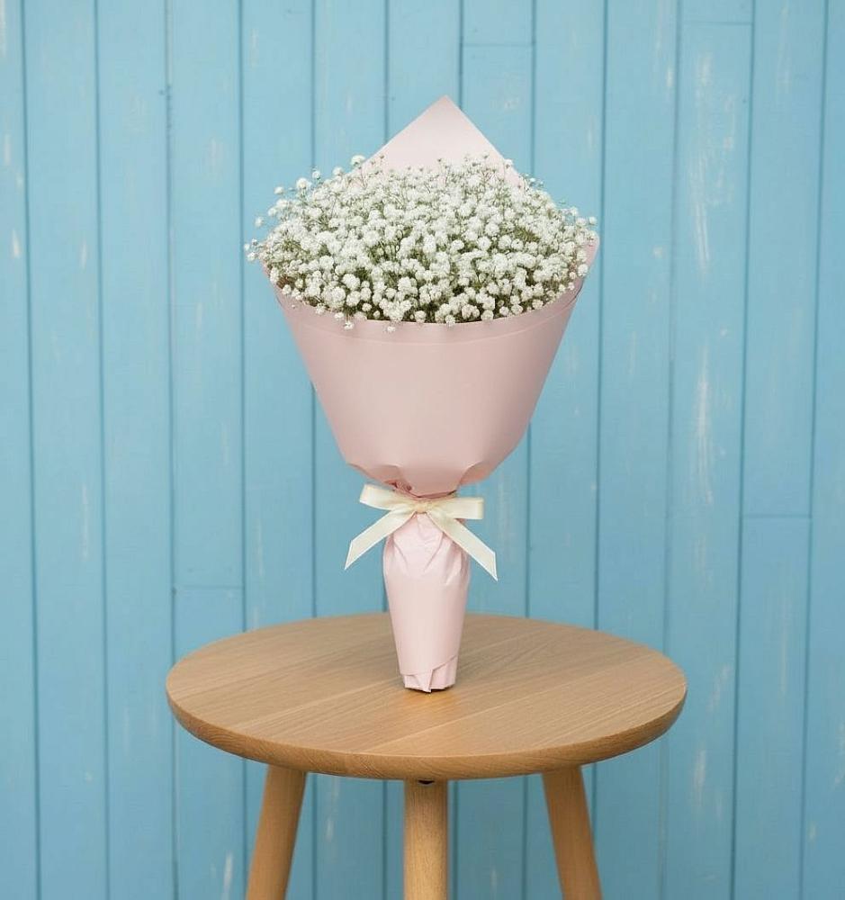 Букет цветов из: Гипсофила в Локоть