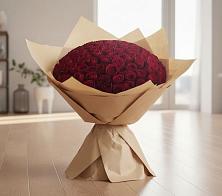 Букет 101 Красная роза #REPLACE_PRED# Локоть