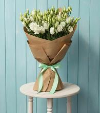 Букет цветов из:  Лизиантусы #REPLACE_PRED# Локоть