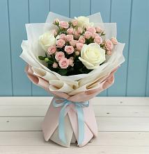 Букет цветов из:  Розы в Локоть