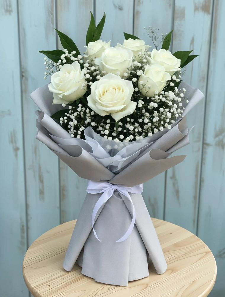 Букет цветов из: Розы в Локоть