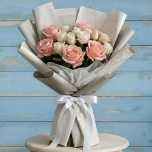 Букет цветов из:  Розы в Локоть