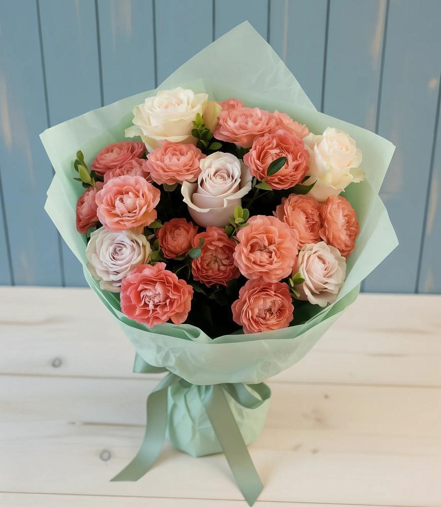 Букет цветов из: Розы в Локоть