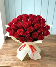 Букет 29 Красных роз в Локоть