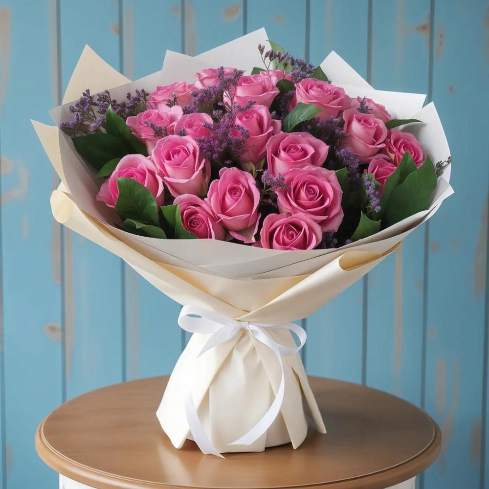 Букет цветов из: Розы в Локоть