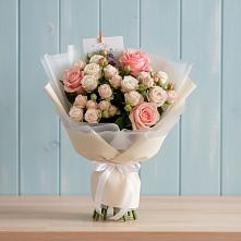 Букет цветов из:  Розы в Локоть