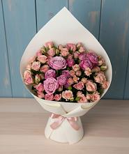 Букет цветов из:  Розы #REPLACE_PRED# Локоть